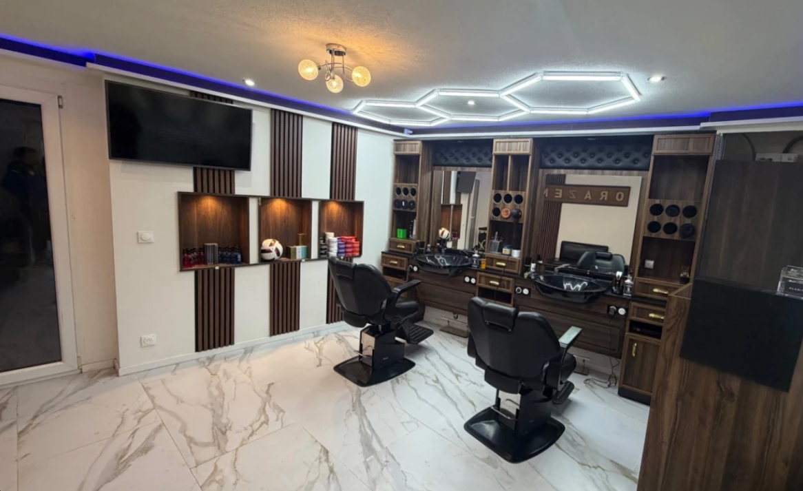 Intérieur ORAZEN Barbershop Altkirch